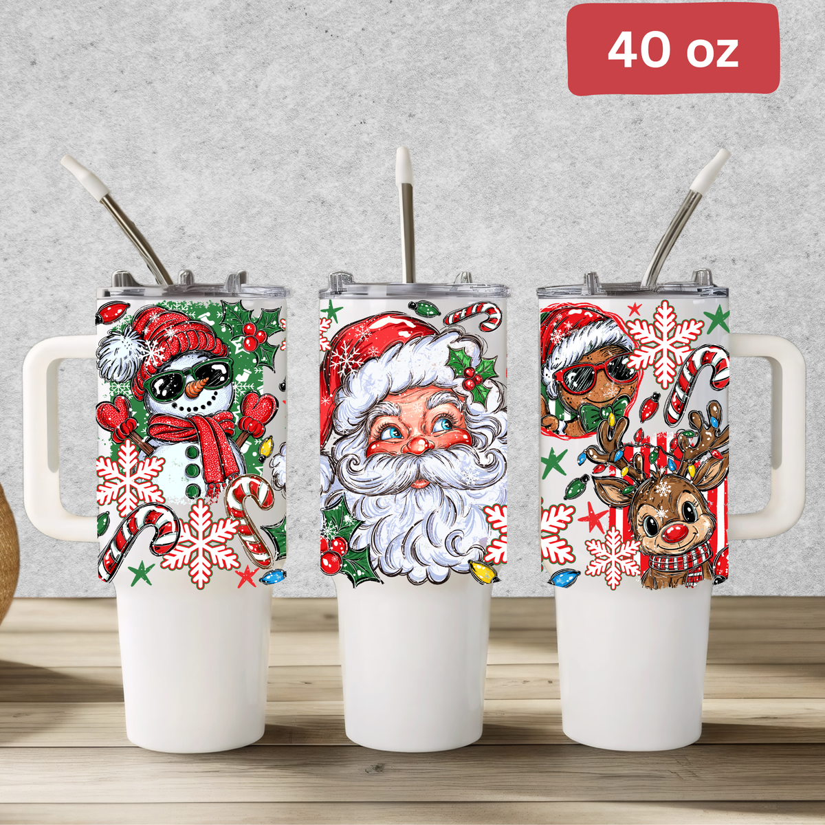 Santa and Friends