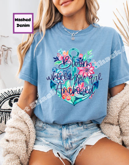 Bloom Where You Are Anchored