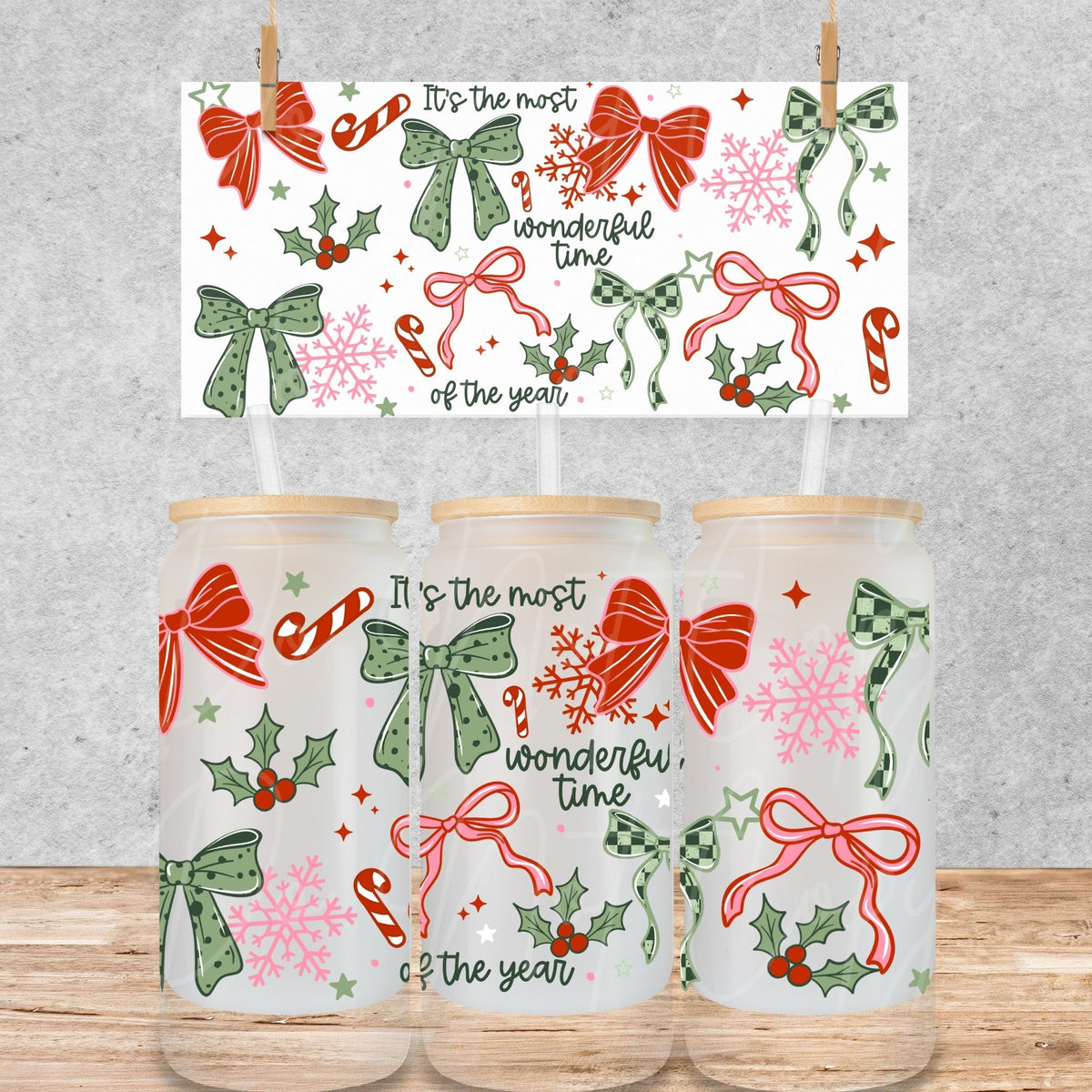 The Most Wonderful Time Bows