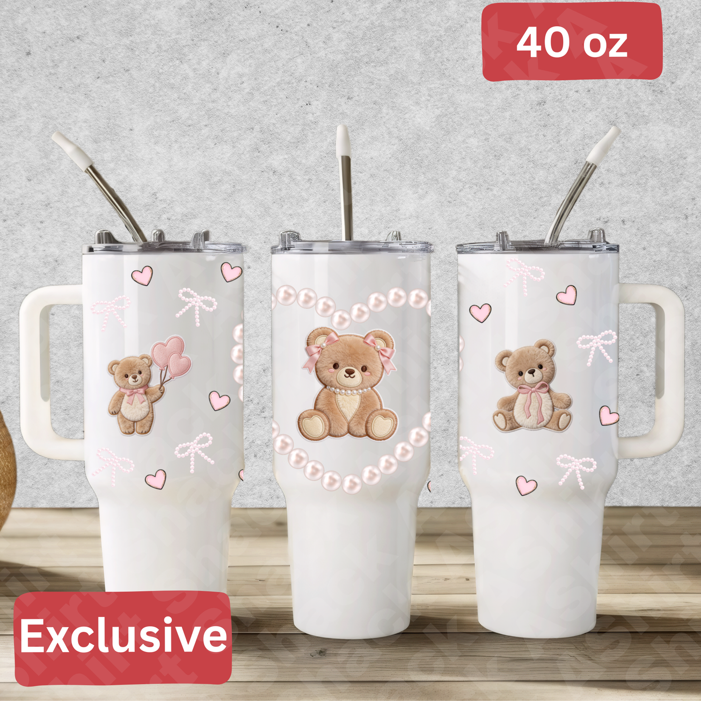 4138 Pearl Heart bear (exclusive)