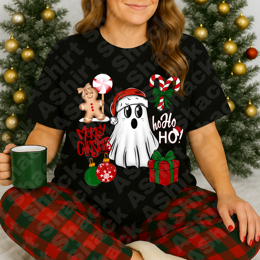 26C Merry Christmas ghost