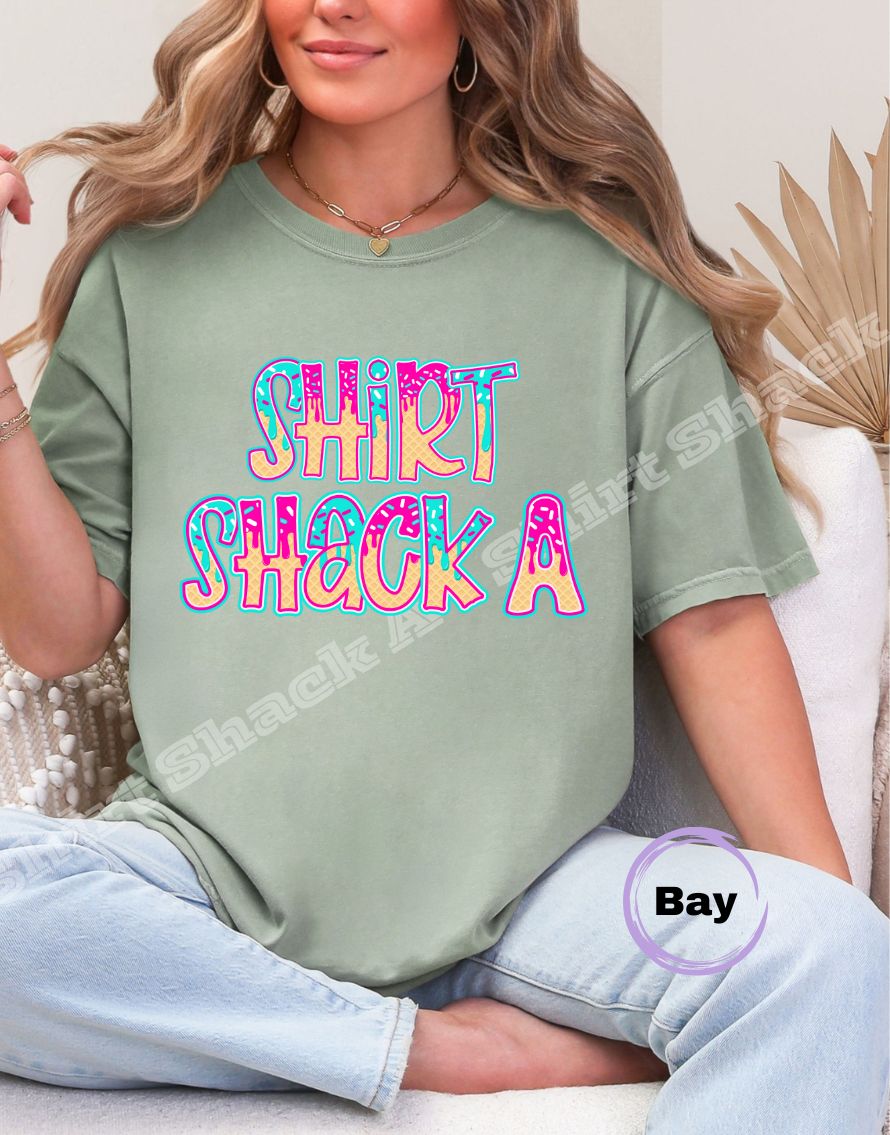 Shirt Shack A Ice Cream Drip