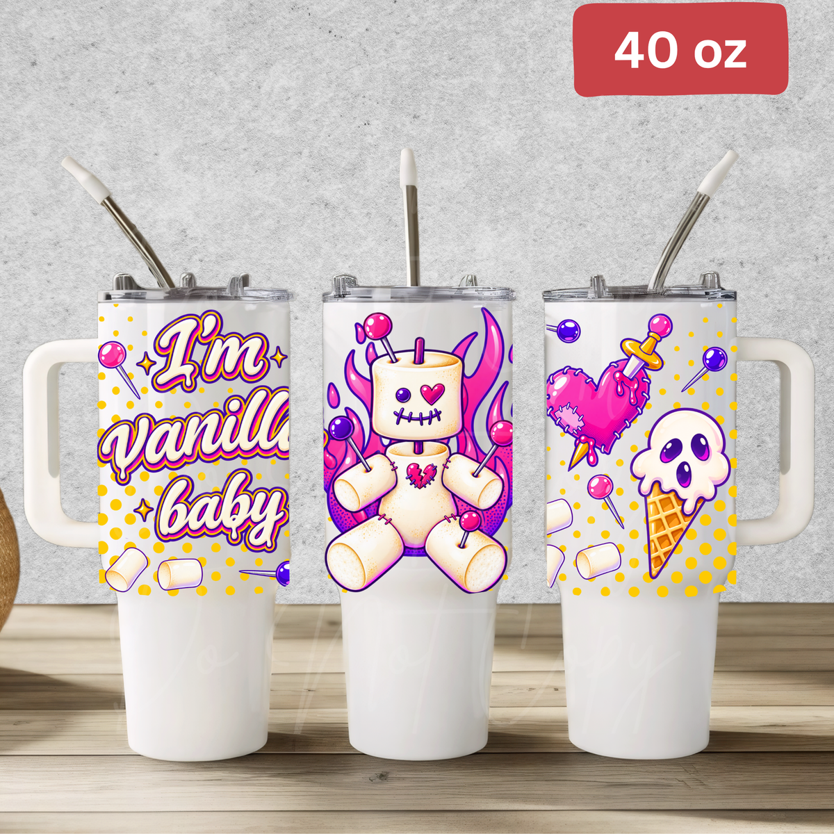 I’m vanilla baby