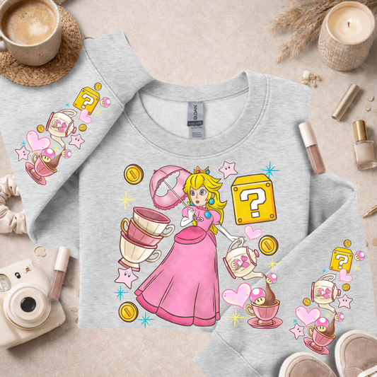 29B Princess peach with sleeves