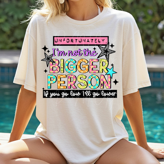 66E I’m not the bigger person￼