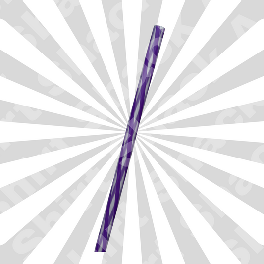 Purple Clear Twisted