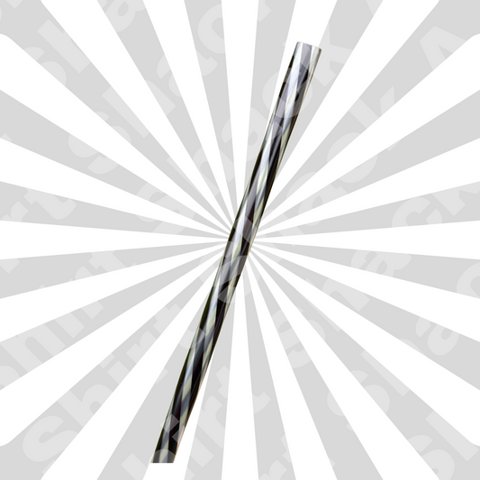 Black and Clear Twisted