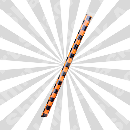 Orange Checkered