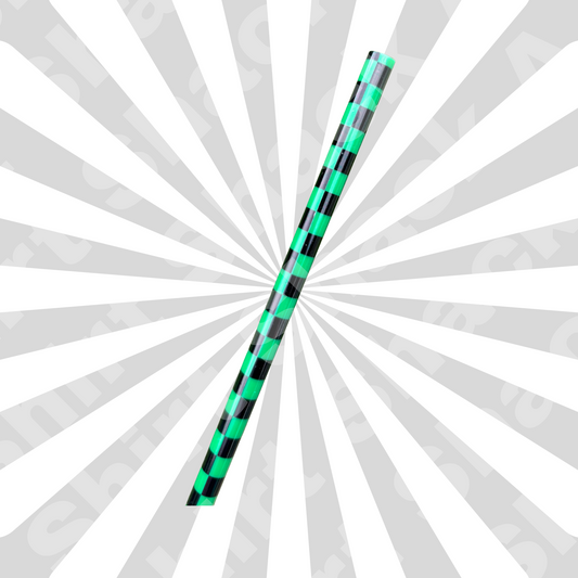 Green and Black Checkered