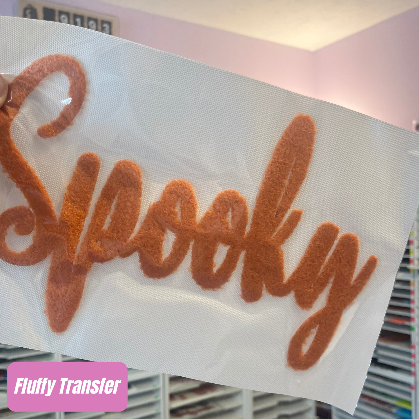Spooky Fluffy Transfer