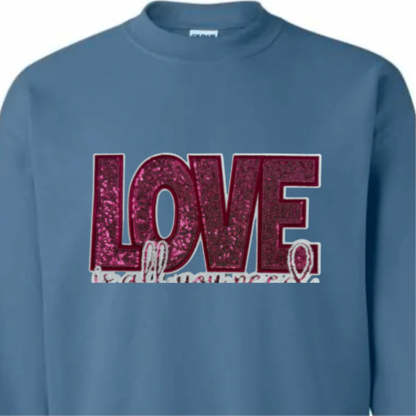 Love Is All You Need, Sequin Patch