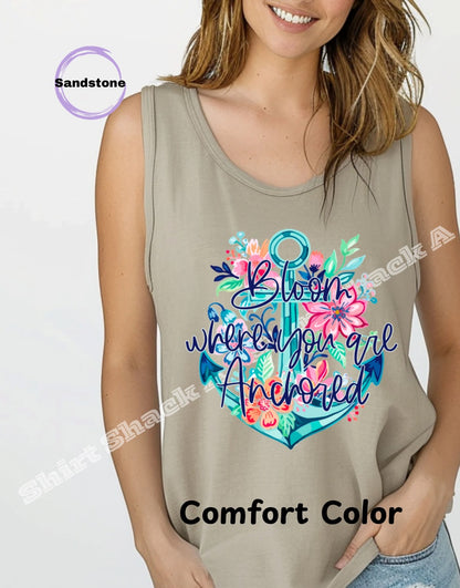 Bloom Where You Are Anchored
