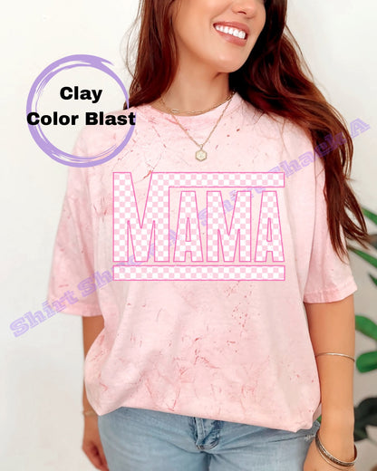 Pink Checkered Mama