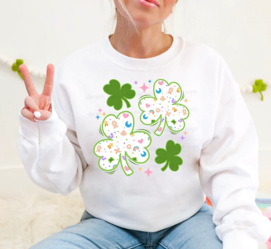 Marshmallow Clovers