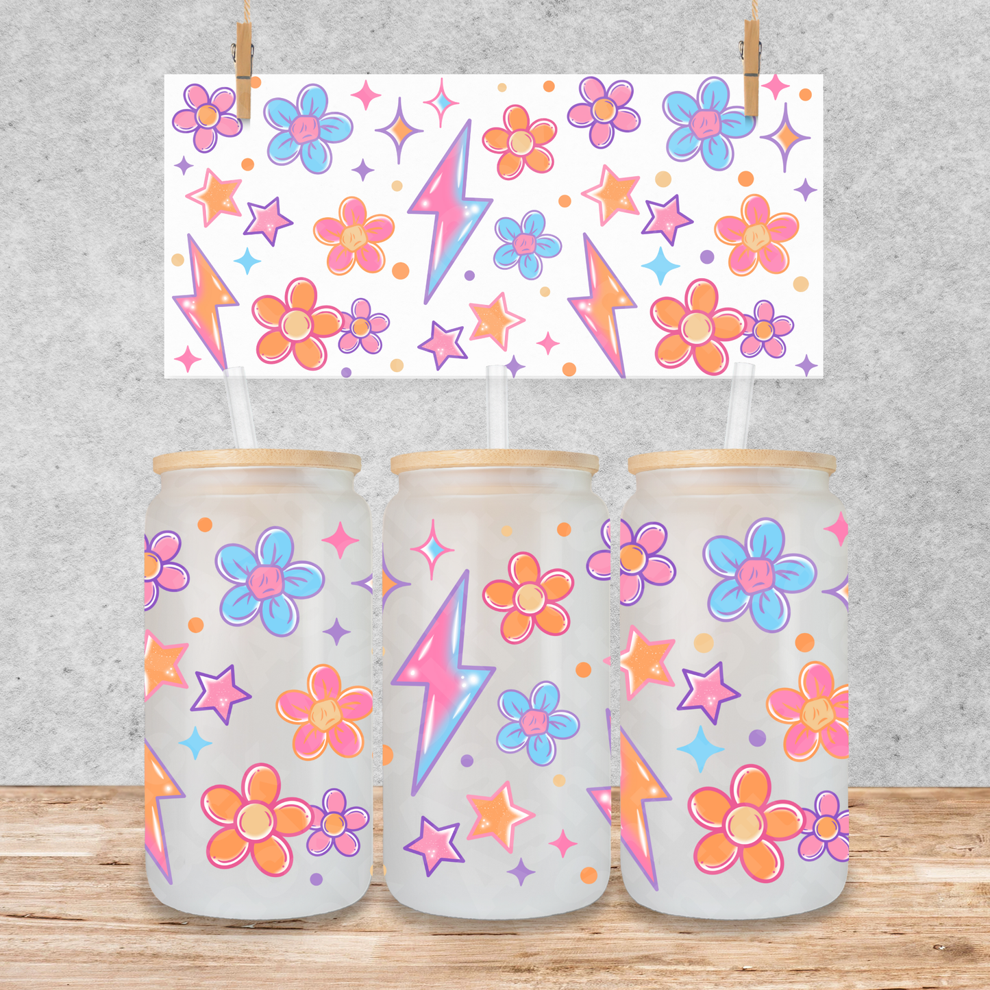 222 pastel flowers and bolts