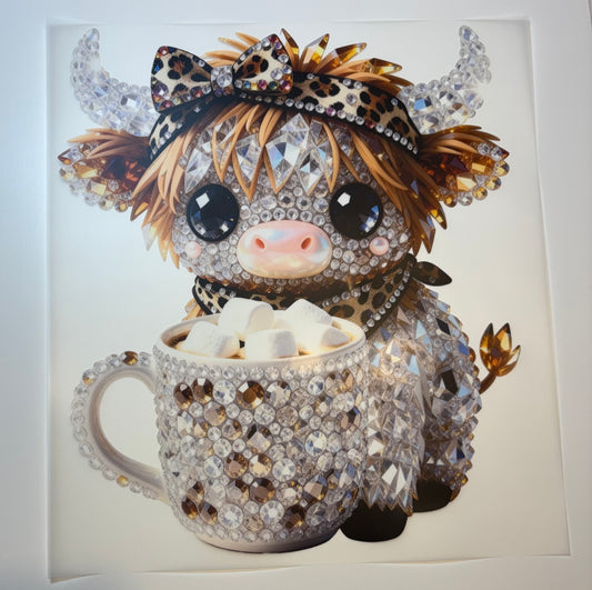 57LC Bejeweled Cow