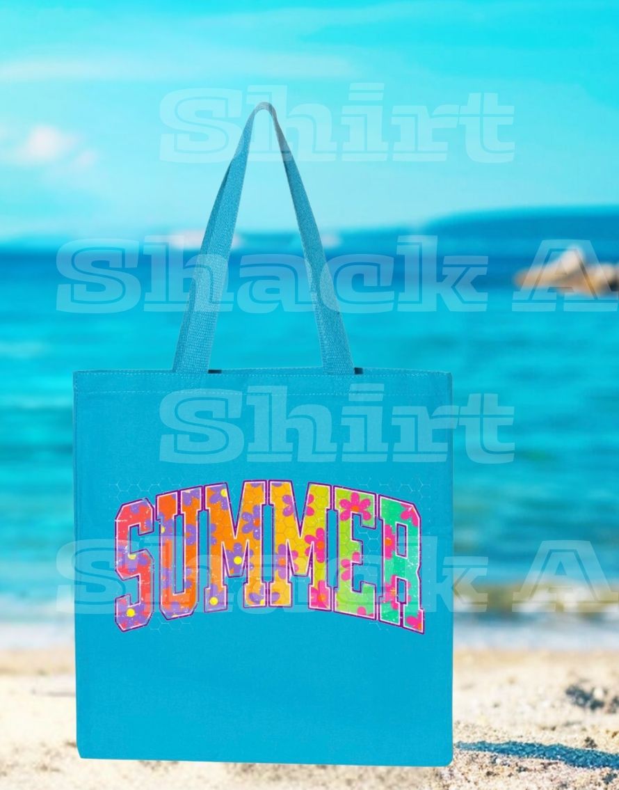 Summer Flower, Small Tote Bag