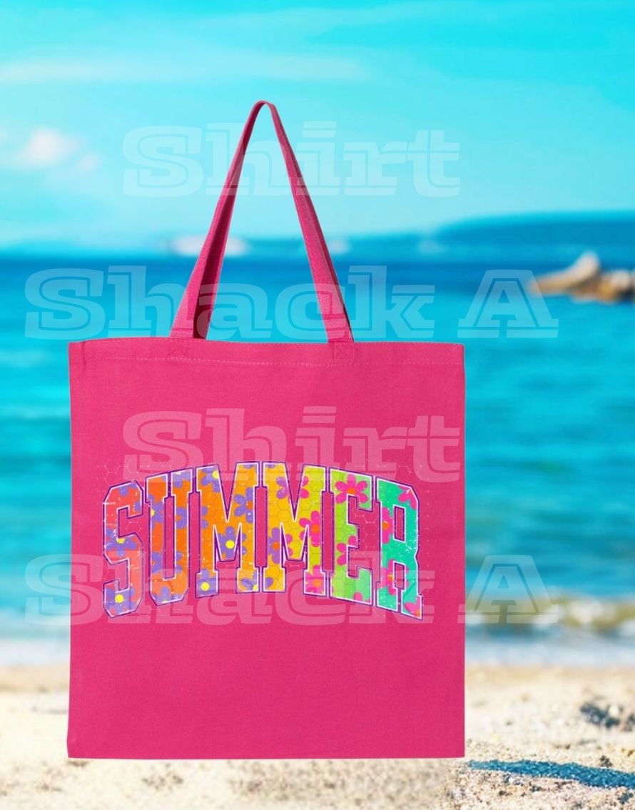 Summer Flower, Small Tote Bag