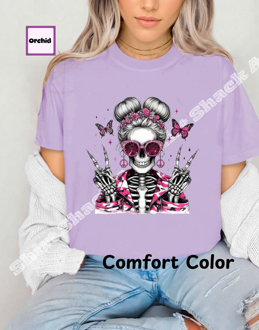 Pink Camo Skelly