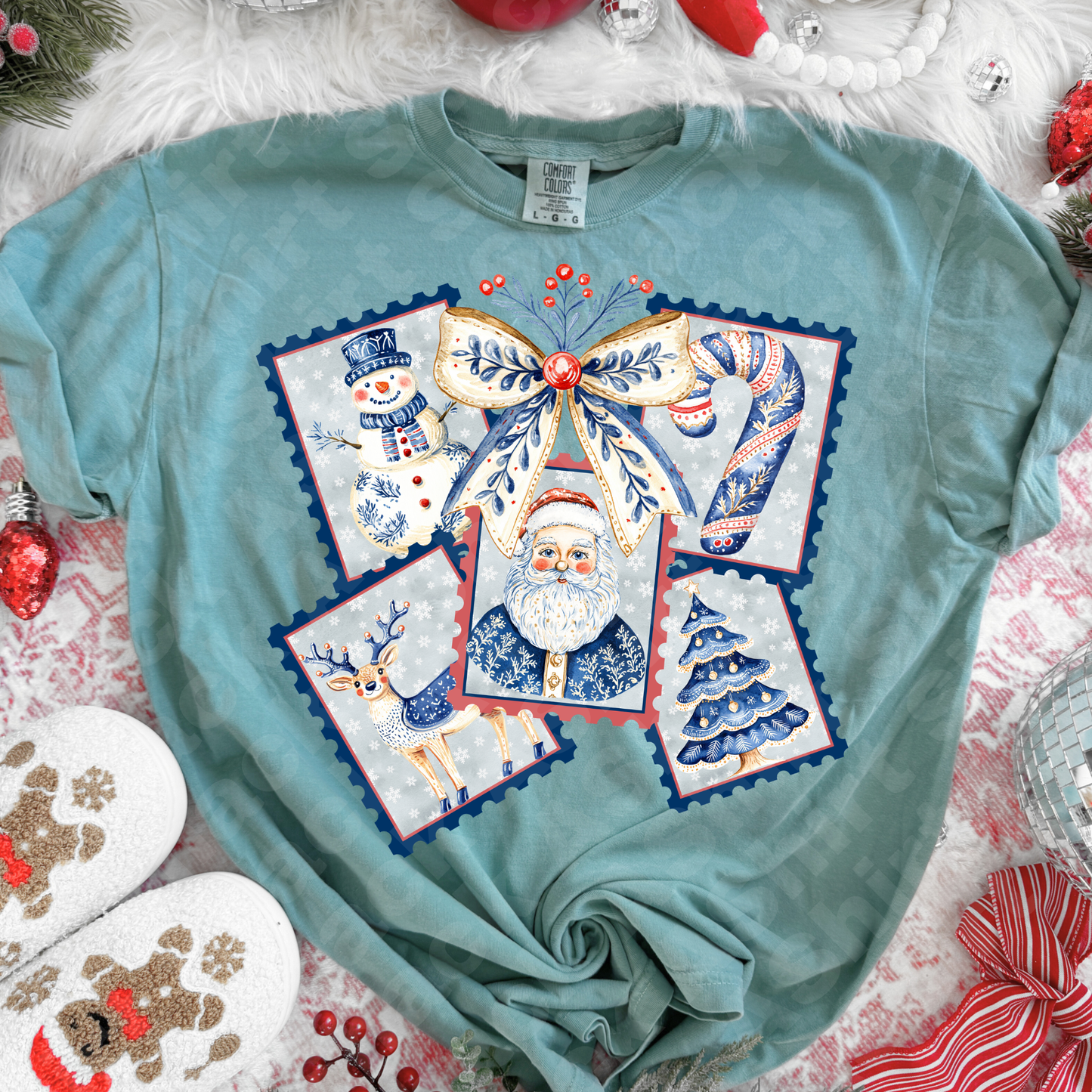 19D Christmas stamps ￼