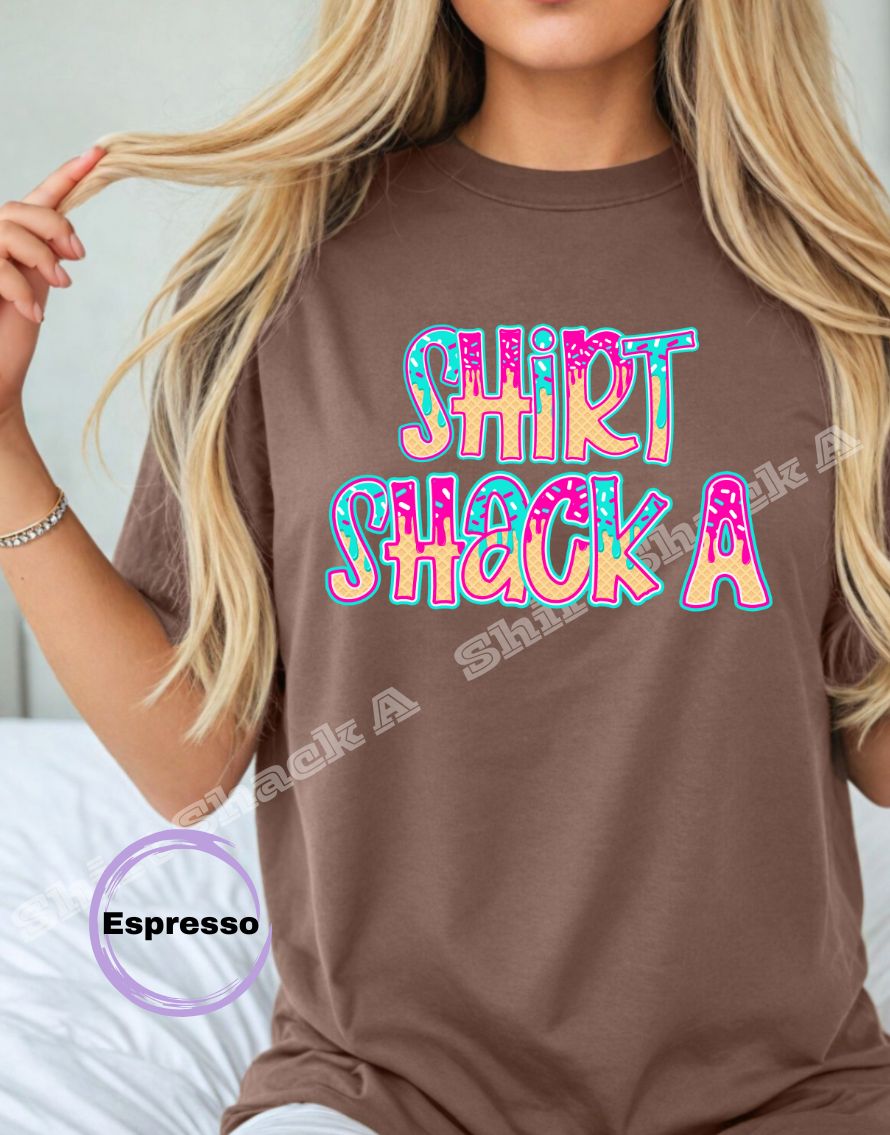 Shirt Shack A Ice Cream Drip