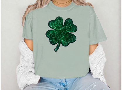 Shamrock Sequin Patch