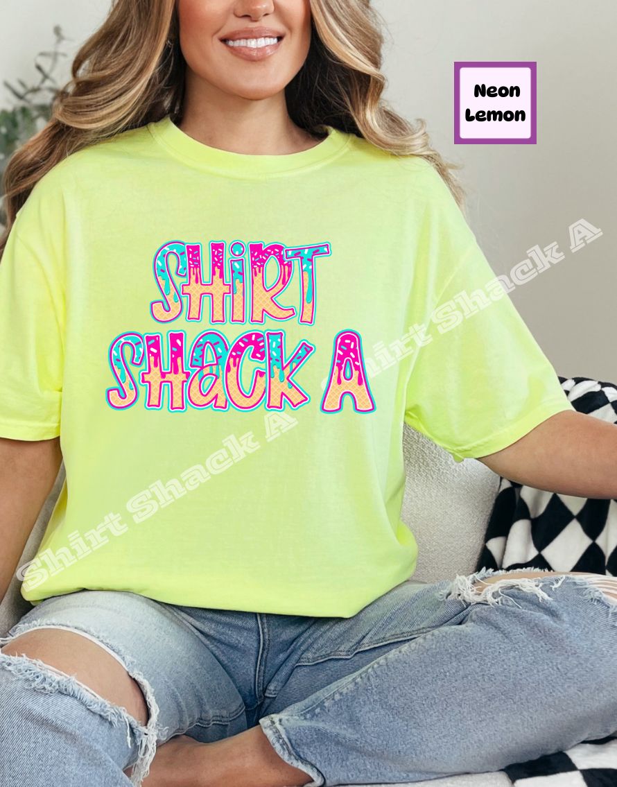 Shirt Shack A Ice Cream Drip