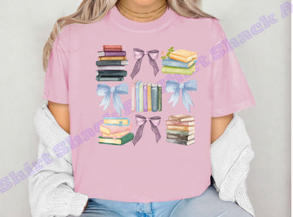 Books and Bows Collage