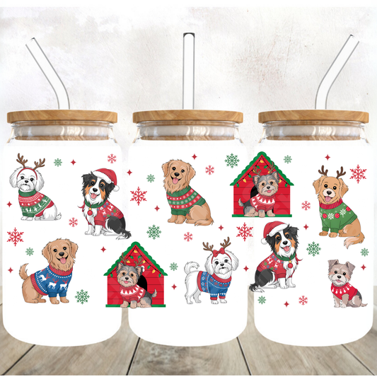 11.21 Cup Wrap #10 Holiday Dogs