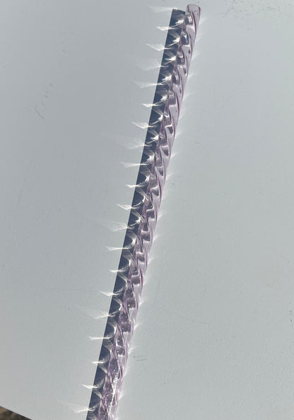 Purple Swirl Straw
