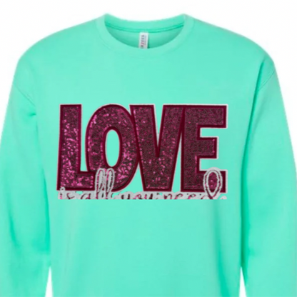 Love Is All You Need, Sequin Patch