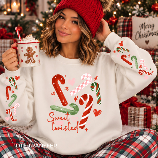 Sweet and Twisted with Double Sleeves