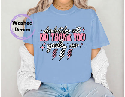 No Thank You