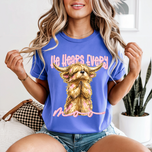 10E he hears every moo