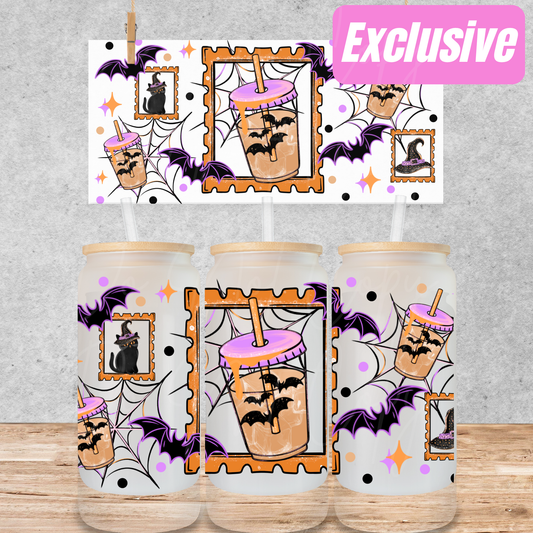 A108 neon coffee stamps **EXCLUSIVE**