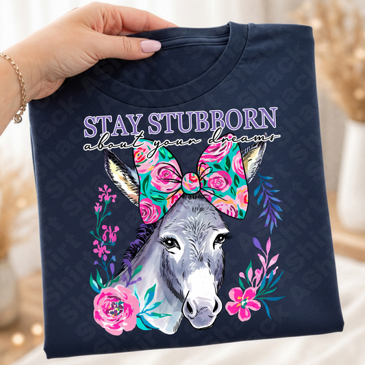 12E stay stubborn