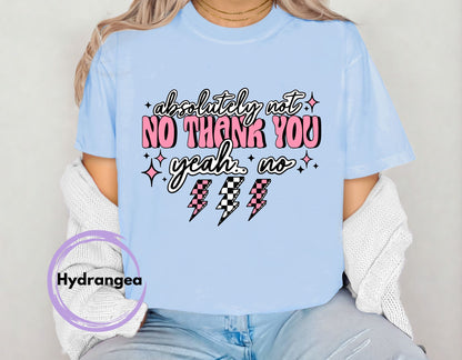 No Thank You