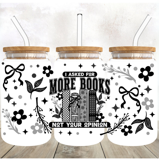 365 I asked for more Books, Not Your Opinion