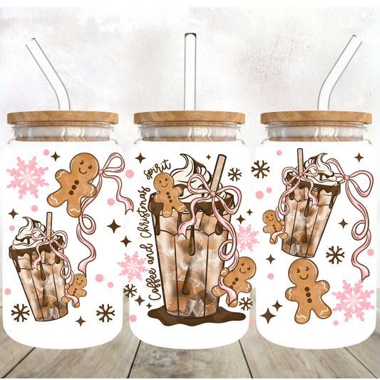 11.14 Cup Wrap #1 Coffee and Christmas Spirit