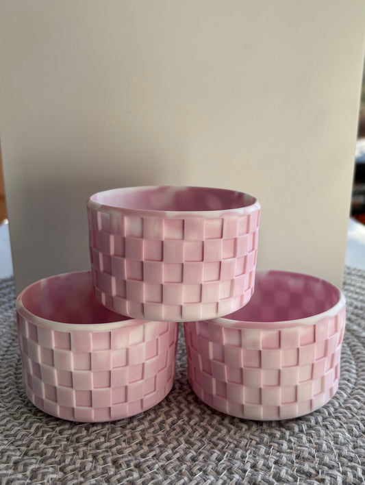 Pink/White Swirly-Tumbler Boot