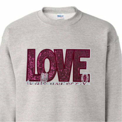Love Is All You Need, Sequin Patch