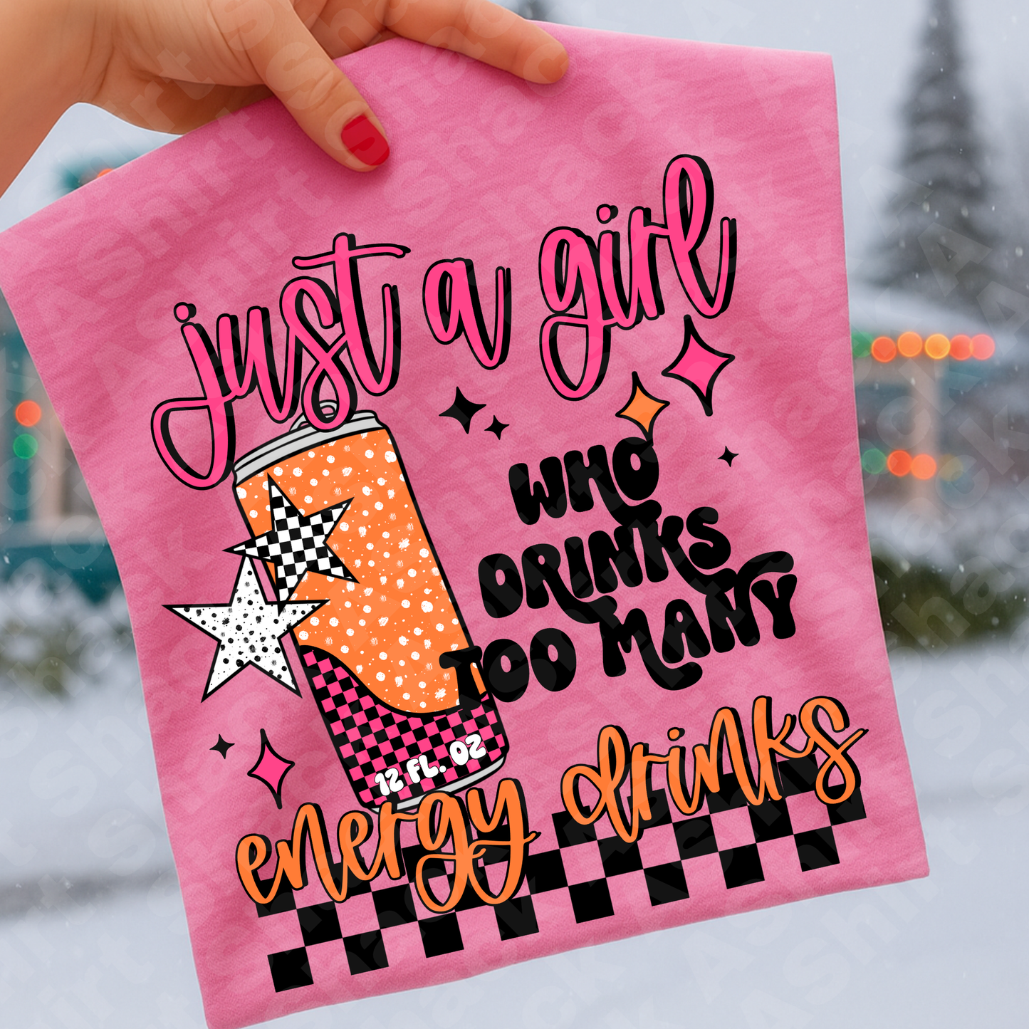 37 just a girl who drinks to many energy drinks