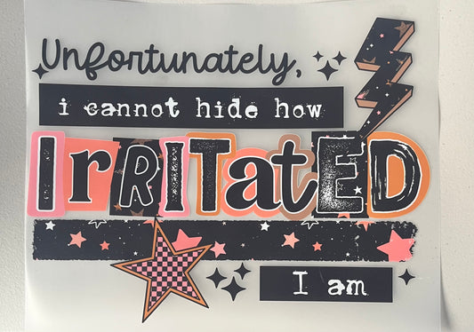 Irritated PB1