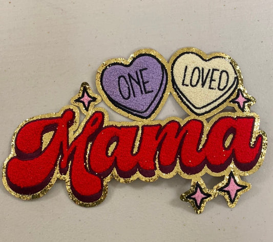 One Loved Mama, Chenille Patch