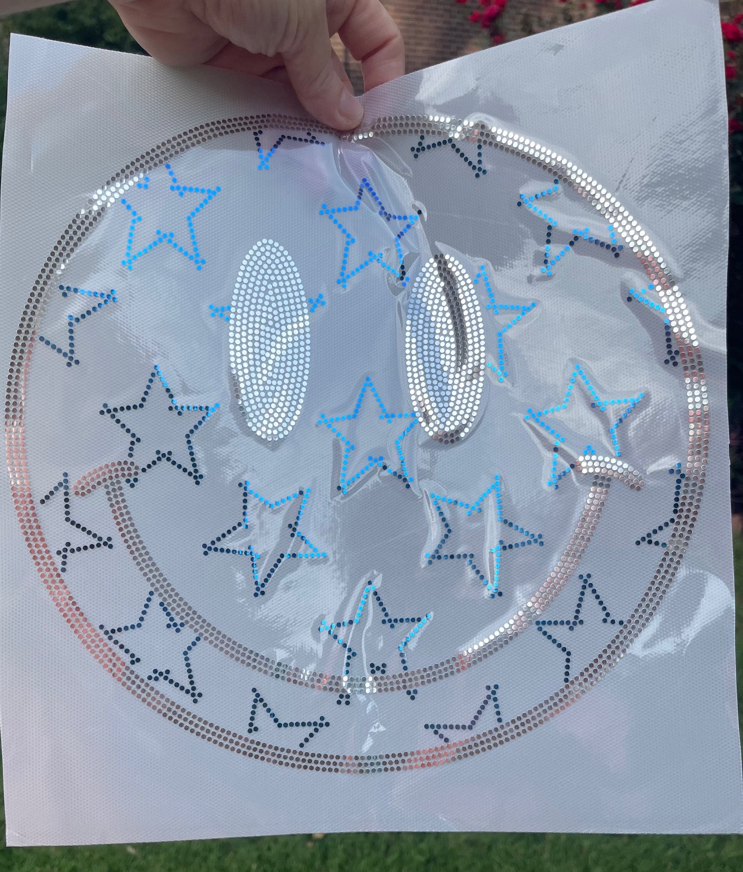 Smiley with Blue Stars “Spangle”