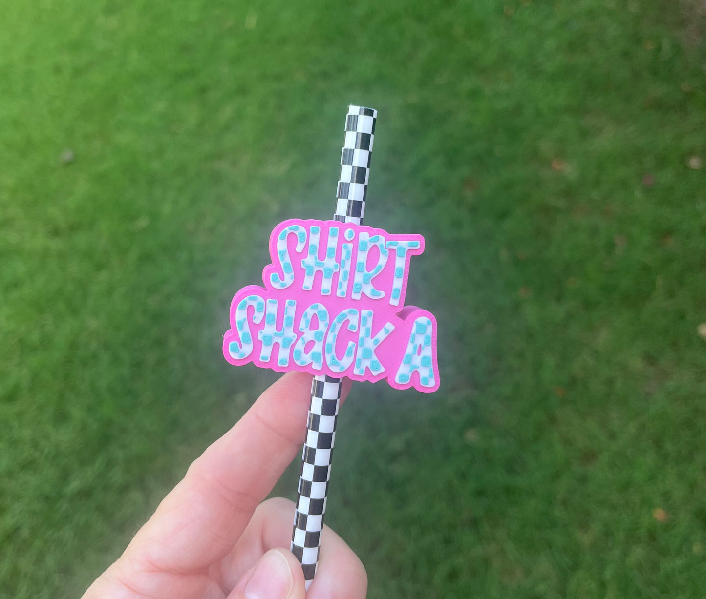 Pink and Teal Shirt Shack A