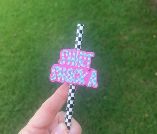 Pink and Teal Shirt Shack A
