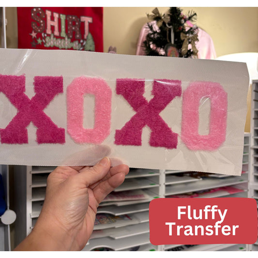 XOXO Fluffy Patch