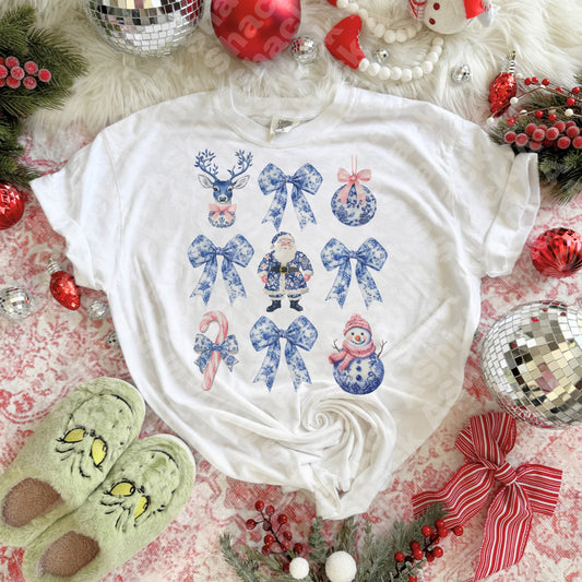 1E Blue Christmas Collage