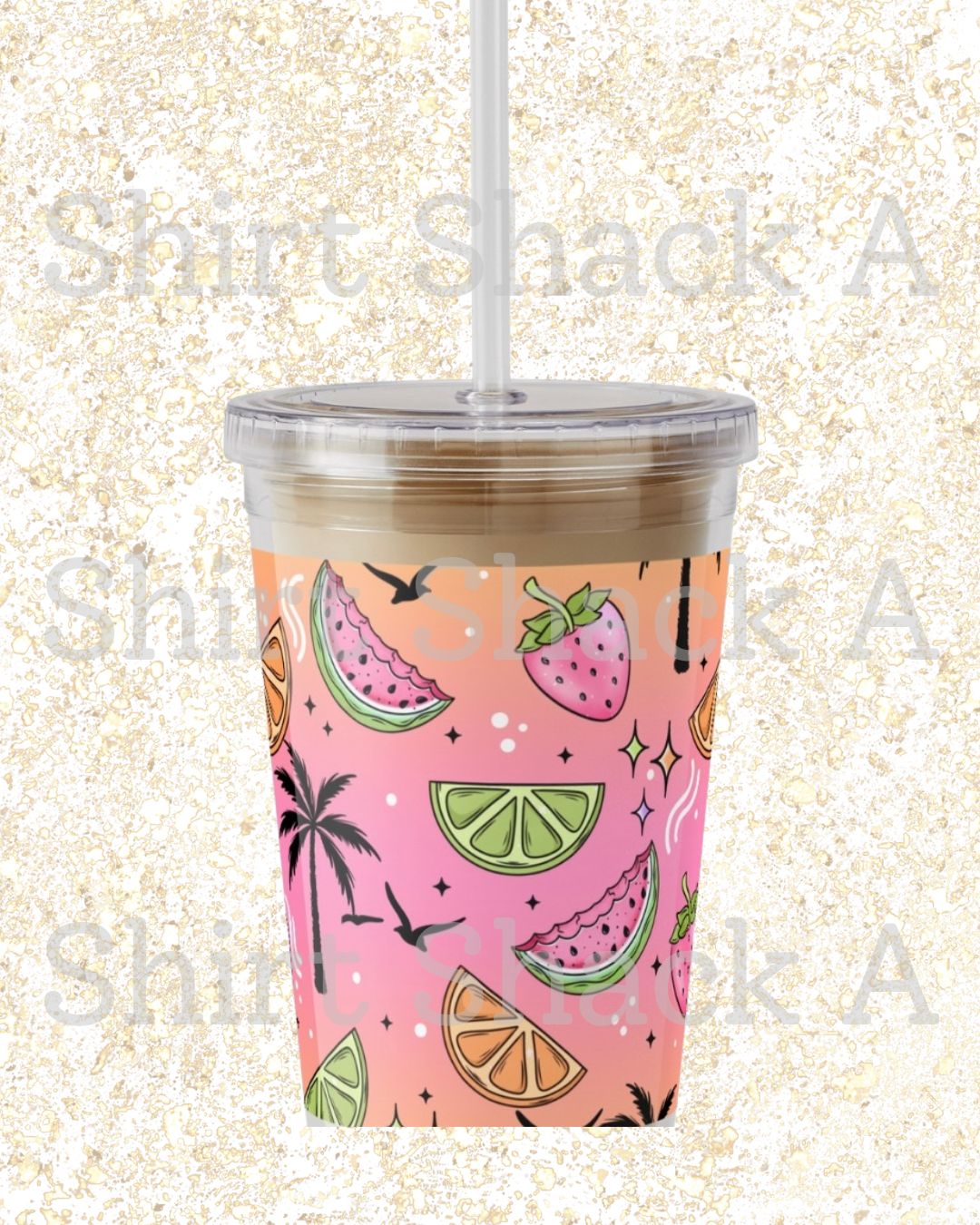 Summer Fruits, Small Coffee Koozie